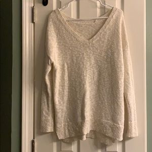 Cream and gold sweater